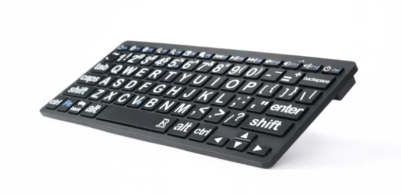 Large Print Keyboard - Van Lent Systems